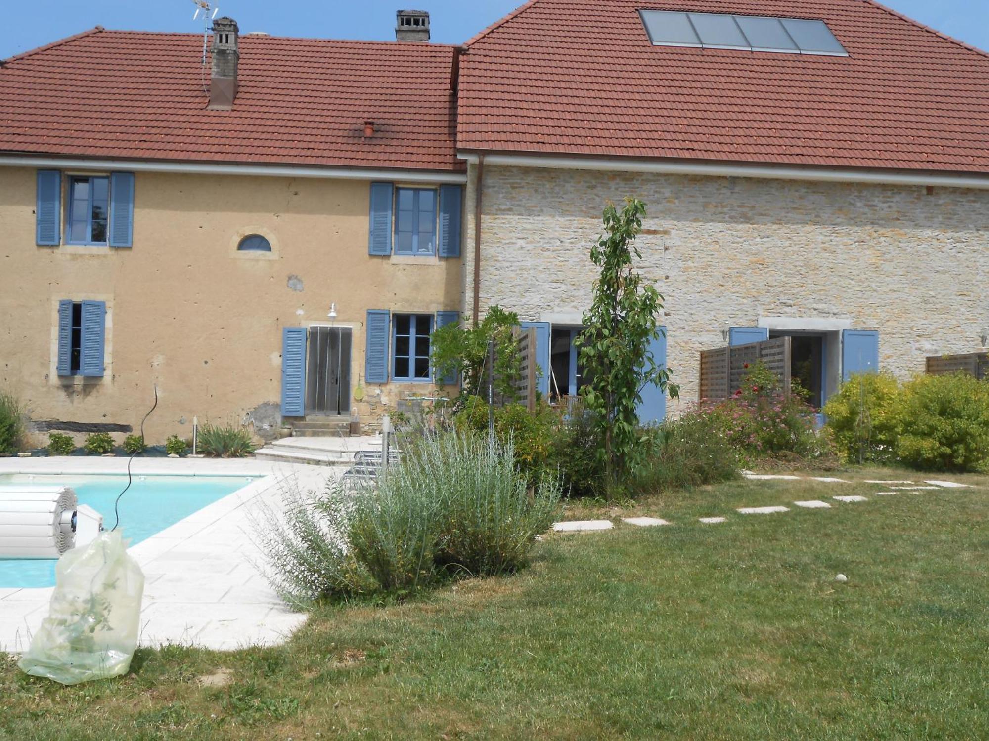 Les Grands Pres Bed & Breakfast Geney Exterior foto
